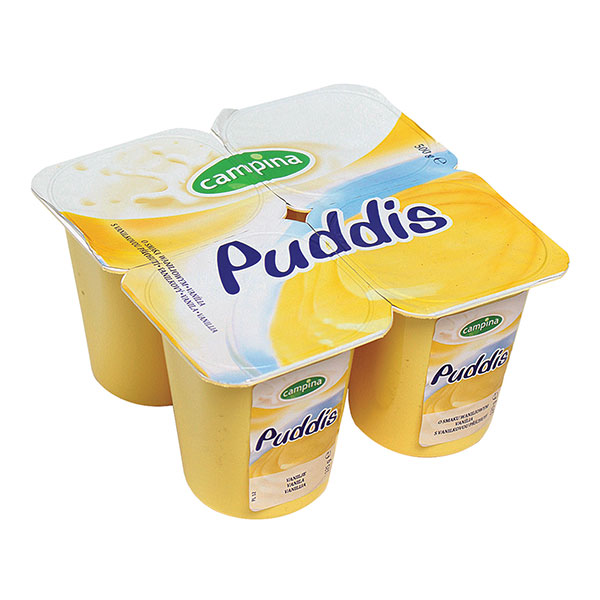 PUDDIS Vanila 4*125g